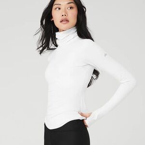 ALO soft refine turtleneck Long Sleeve Top